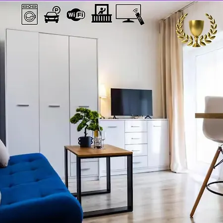 Appartement Aleja 69 Balcony Krakau